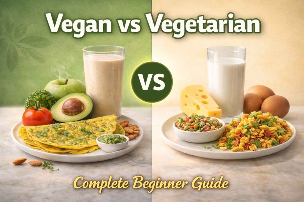 Difference between Vegan and Vegetarian: Complete Guide