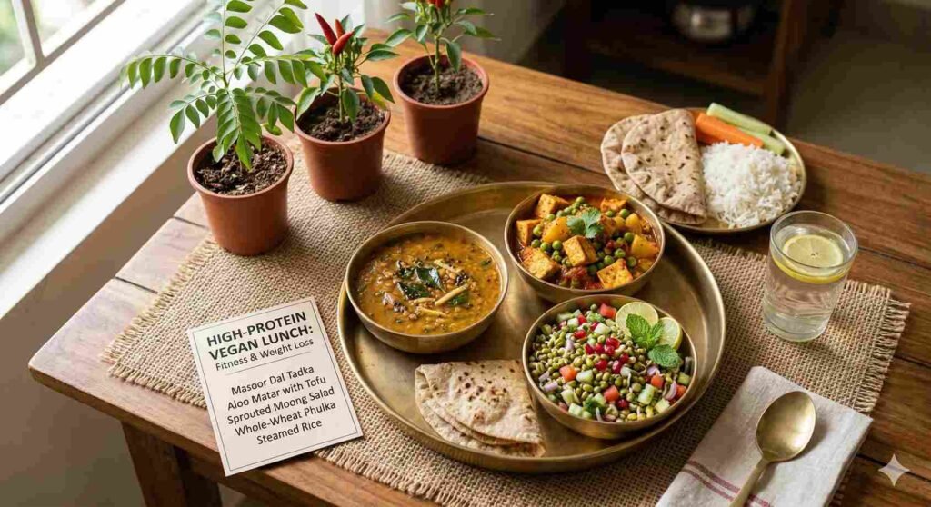 High-protein vegan lunch recipes for fitness and weight loss in India