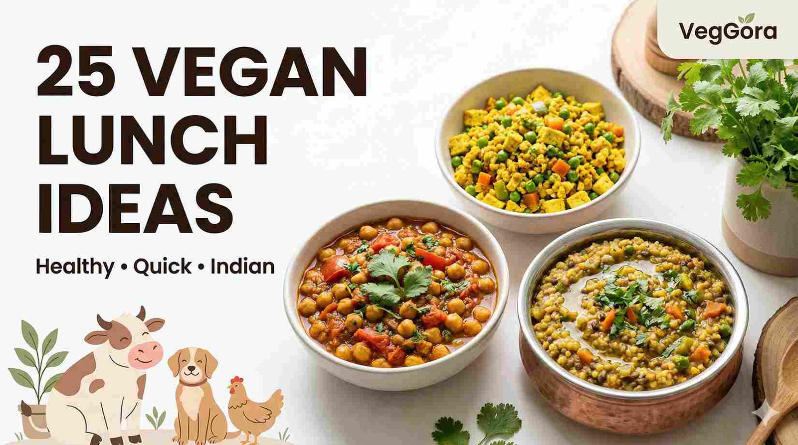25 Easy Vegan Lunch Recipes India Loves | Healthy, Quick & Delicious