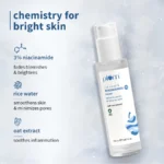 Niacinamide Bright & Clear Skin Combo | Face Wash, Toner, Serum, Gel Moisturizer & SPF 50 PA+++ Sunscreen - Image 2