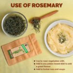 Organic Rosemary Leaves | Himalayan Shade Dried Rosemary Herb (25g) - Image 4