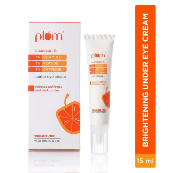 Vitamin C Eye Cream with Mandarin | Under Eye Cream for Dark Circles