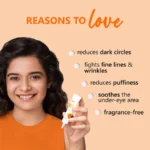 Vitamin C Eye Cream with Mandarin | Under Eye Cream for Dark Circles - Image 3