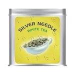 The Tea Shore Silver Needle White Tea - 35g | Premium & Luxury Tea with Sweet Aftertaste for Immunity, Glowing Skin, Weight Management | Aromatic, Flavourful, Refreshing