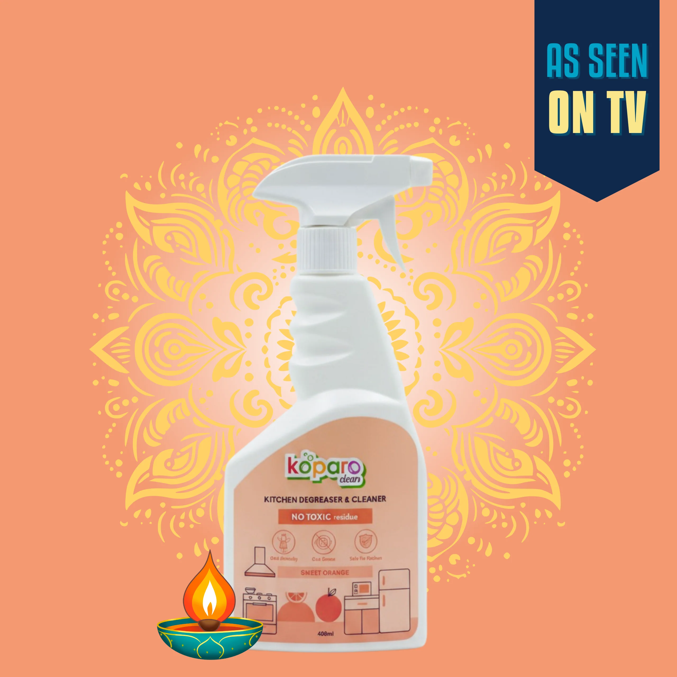 59_12d4c709-d24d-4b79-9174-f0288509ebb1.webp Natural Kitchen Cleaner & Degreaser - 400ml x 1 - Image 1