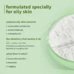 Green Tea & Zinc Super-Matte SPF 50 Sunscreen Gel for Oily Skin - 50g - Image 2
