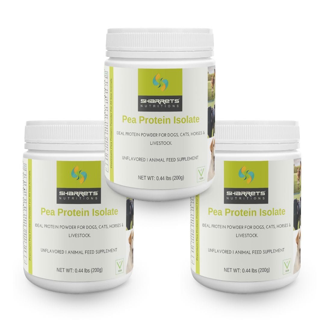 61Q6OWJ3MBL._SL1080_.jpg Sharrets Protein Powder for Pets – Nutrient-Rich, High-Protein Supplement - Image 1