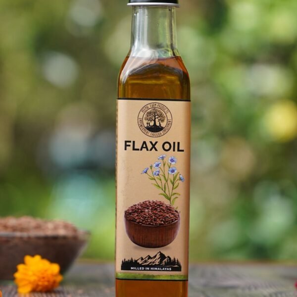 Himalayan Flaxseed Oil 500ml | Cold Milled Omega 3 Rich Alsi Oil