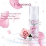 Cannarma Bulgarian Rose Water Face Toner for Glowing Brighter and Hydrates | Pure Gulab Jal | Balances pH Levels | Non-Drying | Mist Spray | All Skin types | 50ml - Image 4