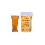 The Tea Shore Mango Iced Tea - 200g | Instant Premix | Perfect Refreshing Summer Drink | No Artificial Color | Healthy Cold Brew