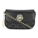 Sugarush Maci Women’s Vegan Leather Quilted Sling Bag