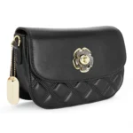 Sugarush Maci Women’s Vegan Leather Quilted Sling Bag - Image 5