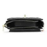 Sugarush Maci Women’s Vegan Leather Quilted Sling Bag - Image 2