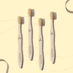 Ultra-Soft Bamboo Toothbrush – Set of 4 Eco-Friendly Toothbrushes
