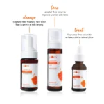 Vitamin C Glow Like A Pro Combo | Foaming Face Wash, Toner, Serum | Fights Hyperpigmentation | Improves Uneven Skin Tone | 100% Vegan | All Skin Types - Image 9