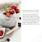 Organic Raw Chia Seeds – High Fiber Superfood (200 g) - Image 4