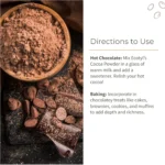Organic Unsweetened Cocoa Powder – Premium Chocolate Flavor (150 g) - Image 4