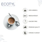 Organic Arabica Coffee Powder – Premium Roasted Ground Coffee (200 g) - Image 3