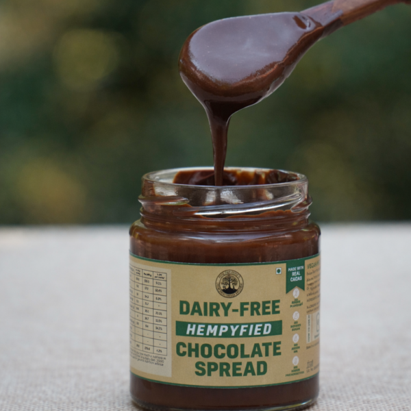Vegan Hemp Chocolate Spread with Jaggery