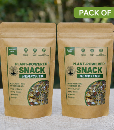 Jaggery Sweetened Vegan Namkeen Pack of 2