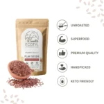 Organic Flaxseeds – Premium Omega-3 Rich Superfood Seeds (200 g) - Image 3