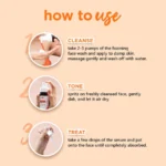 Vitamin C Glow Like A Pro Combo | Foaming Face Wash, Toner, Serum | Fights Hyperpigmentation | Improves Uneven Skin Tone | 100% Vegan | All Skin Types - Image 5