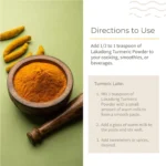 Organic Lakadong Turmeric Powder – High Curcumin Golden Spice (200 g) - Image 4