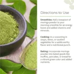 Organic Moringa Leaf Powder – Nutrient-Rich Superfood (150 g) - Image 4