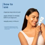2% Niacinamide & Rice Water SPF 50 PA++++ Brightening Sunscreen- 80 g - Image 9