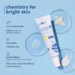 Niacinamide Bright & Clear Skin Combo | Face Wash, Toner, Serum, Gel Moisturizer & SPF 50 PA+++ Sunscreen - Image 4