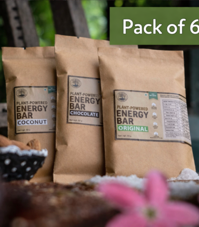 Vegan Energy Bars Combo Pack of 6