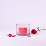 ROSE QUARTZ CRYSTALS – 3 WICK CANDLE - Image 4