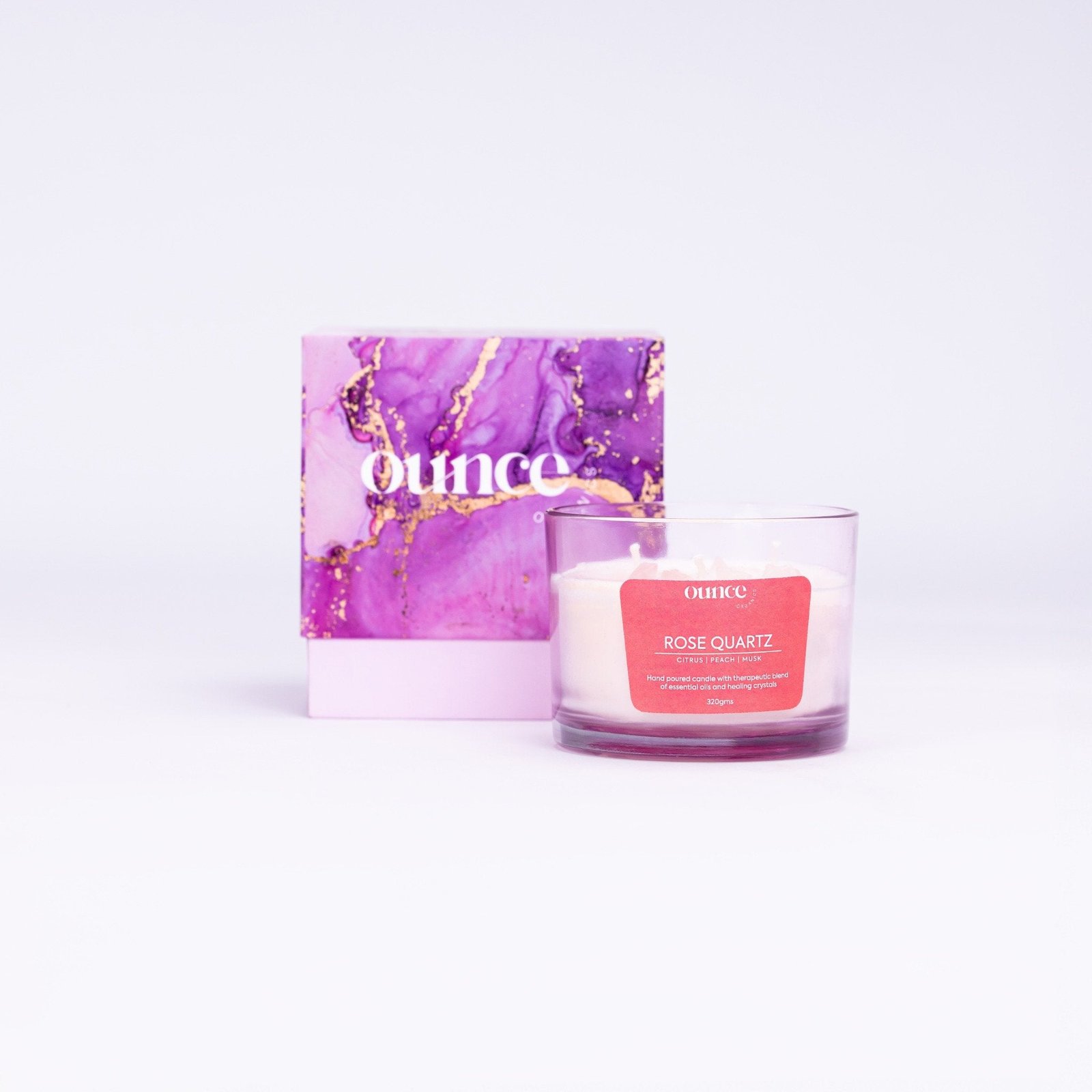 ROSE_QUARTZ_CRYSTALS_CANDLE.jpg ROSE QUARTZ CRYSTALS – 3 WICK CANDLE - Image 1