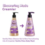 Vanilla Vibes Body Wash | Hydrating Vanilla Shower Gel - Image 5