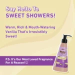 Vanilla Vibes Body Wash | Hydrating Vanilla Shower Gel - Image 4