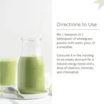 Ecotyl Organic Wheatgrass Powder – 100 g Superfood for Detox & Immunity - Image 4