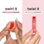 Strawberry Sorbet Tinted Lip Balm | Vegan Hydrating Lip Balm - Image 2