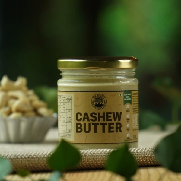 Unsweetened Vegan Cashew Butter | 100% Roasted Cashew Butter (150g)