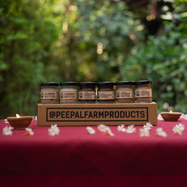 Vegan Nut Butter & Chocolate Spread Trial Pack | 6 Mini Jars Variety Pack