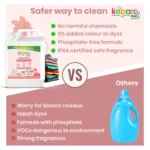 Koparo Natural Liquid Detergent – Fresh Cotton | Plant-Based Top Load Laundry Cleaner - Image 6