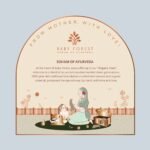 Baby Forest Poshaak Baby Bodysuit Set – Morning Mist Organic Cotton - Image 6