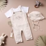 Poshaak Baby Dungree Set