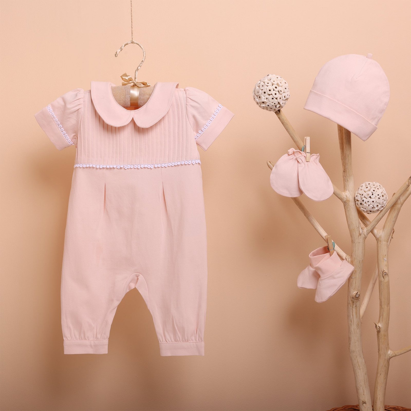 2_e9815cbf-5759-4e34-a178-40cbe0113a21.jpg Baby Forest Poshaak Baby Bodysuit Set – Scallop Shell Organic Cotton - Image 1