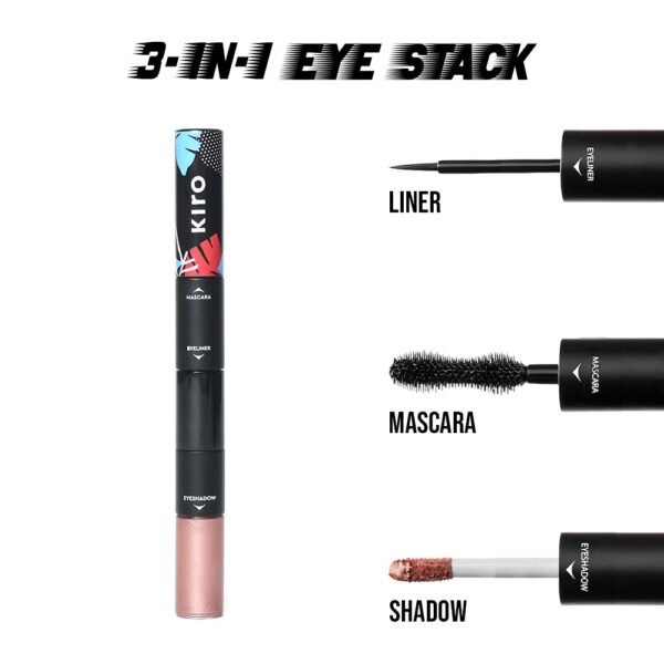 3 in 1 Eye Stack - Eyeshadow + Eyeliner + Mascara
