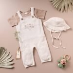Poshaak Baby Dungree Set