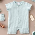 Poshaak Short Sleeves Baby Bodysuit set - Image 2