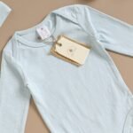 Baby Forest Poshaak Baby Bodysuit Set – Morning Mist Organic Cotton - Image 2
