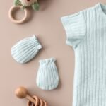 Poshaak Short Sleeves Baby Bodysuit set - Image 3