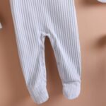 Poshaak Baby Overall Romper Set - Morning Mist - Image 3