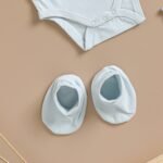 Baby Forest Poshaak Baby Bodysuit Set – Morning Mist Organic Cotton - Image 4